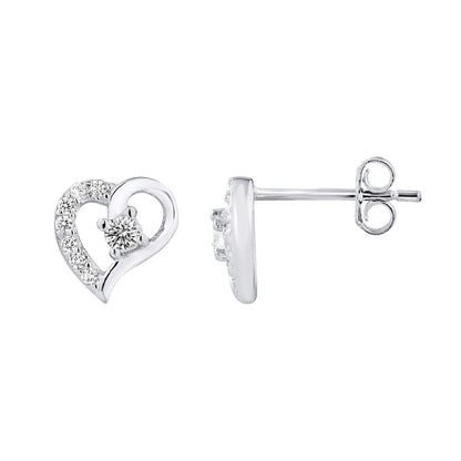 Boucles d'Oreilles motif "COEUR"