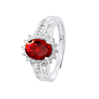 Bague motif "OVALE" Réglable