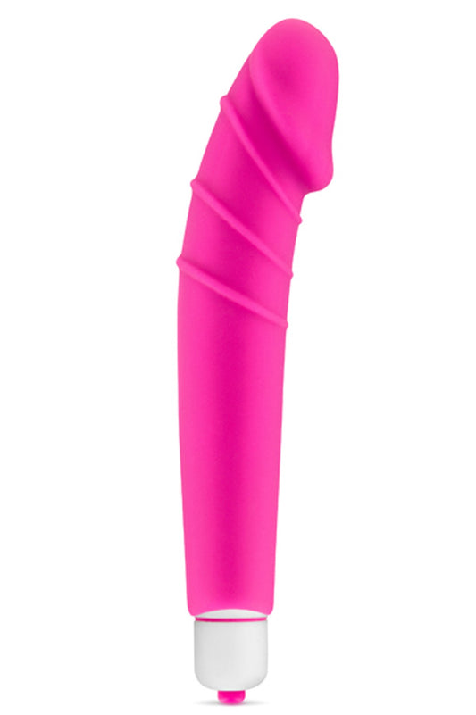 Vibromasseur rose 7 vitesses forme réaliste waterproof
