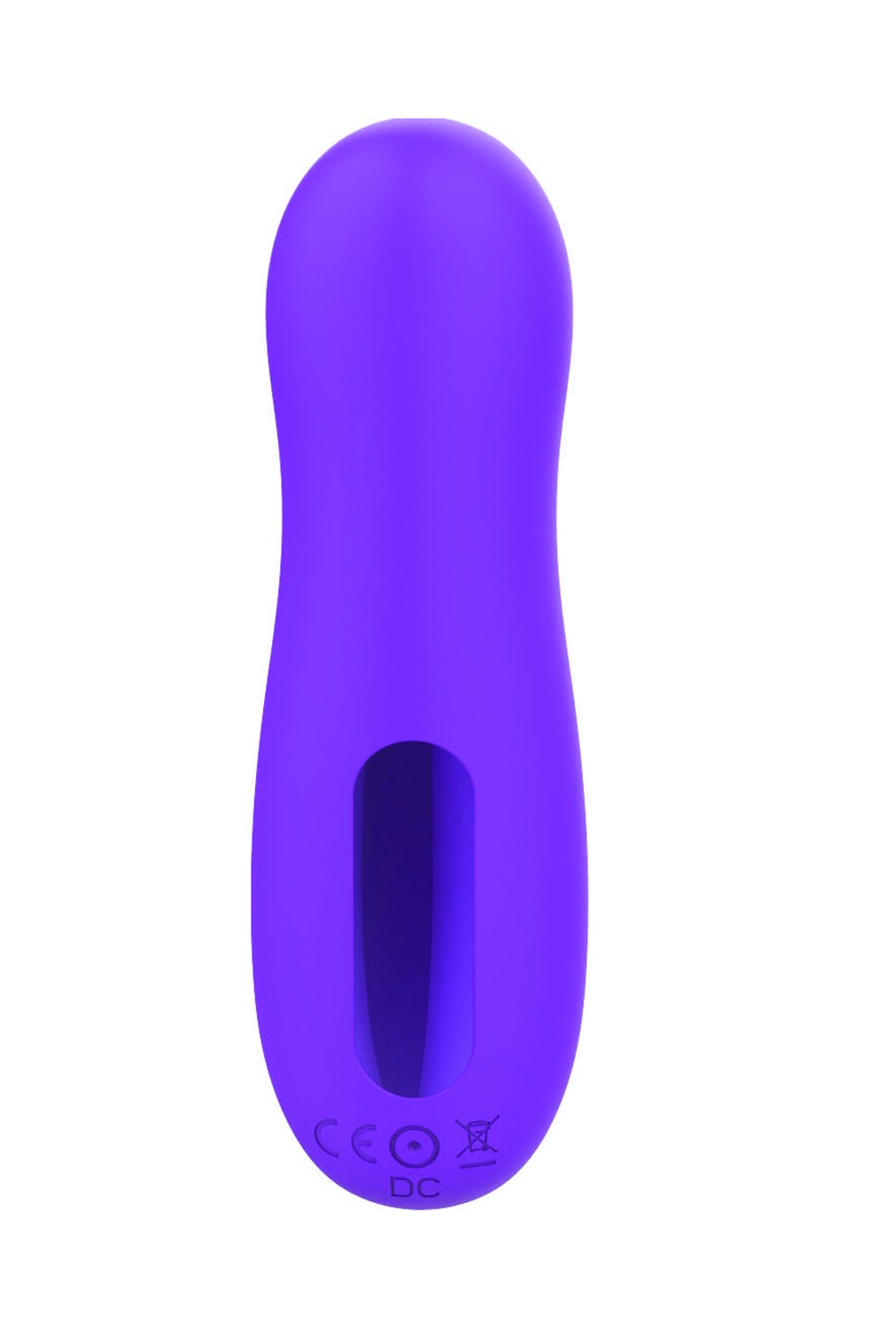 Vibromasseur par vibrations sur membrane rechargeable USB violet 10 vitesses de voyage