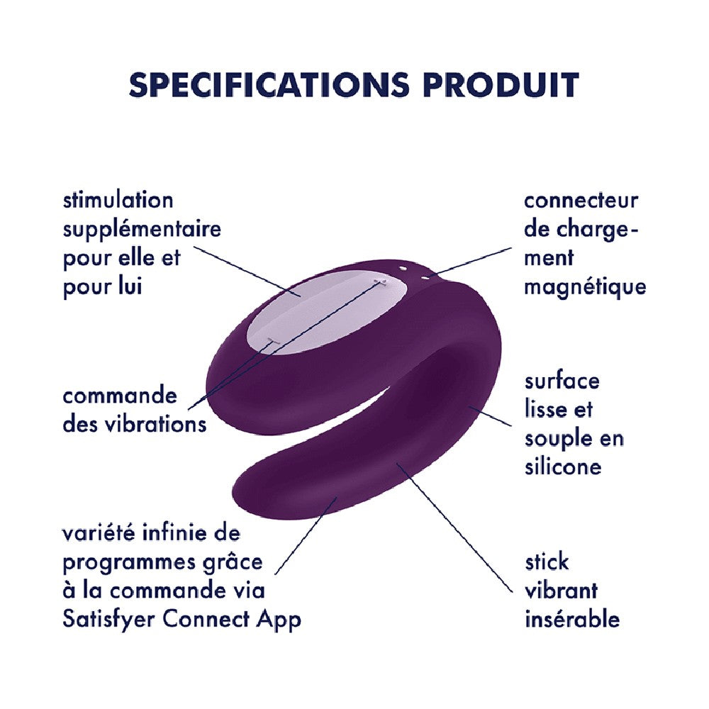 Coffret 3 sextoys connectés Partner Box 3 Satisfyer