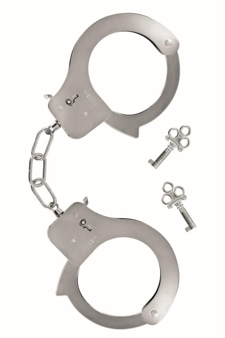 Menottes pour poignet en métal avec 2 clefs pour utilisateurs confirmés
