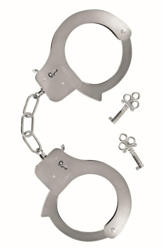 Menottes pour poignet en métal avec 2 clefs pour utilisateurs confirmés