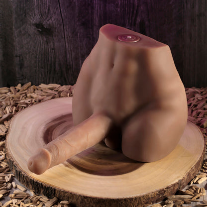 Gode réaliste hommeØ 4,5 cm (17,8 cm)